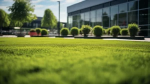 commercial park with turf